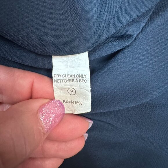 GUC Ramy Brook Silk Boho Print Dress XS Navy Multicolor - Picture 2 of 6